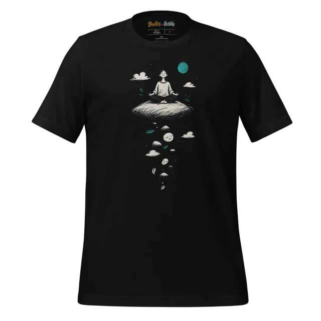 Meditation Doodle T Shirt Zen Escape alternate view