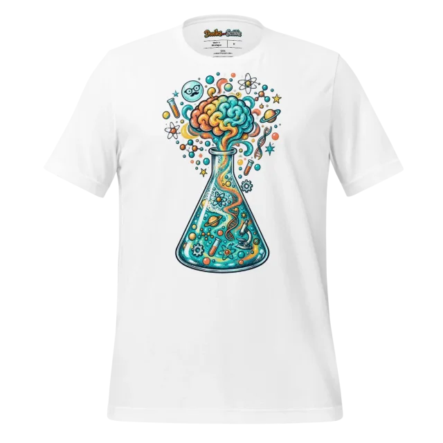 Laboratory Genius T Shirt Scientific Scribble