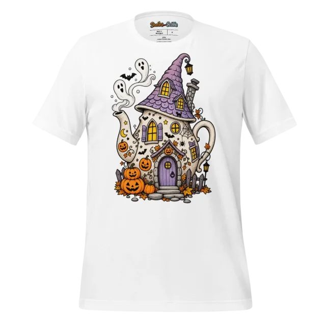 Halloween Doodle Fest T Shirt Spooky Charm