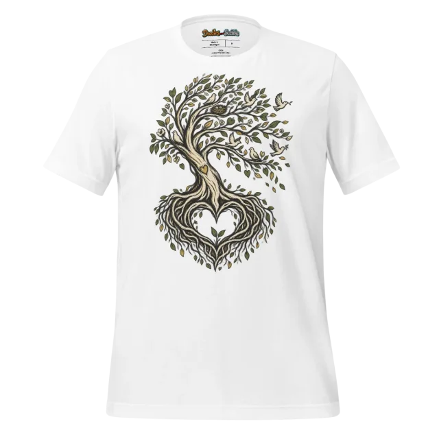 Tree of Life T Shirt Eternal Nature Doodle