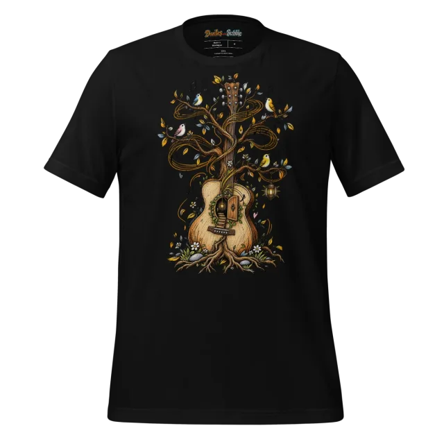 Acoustic Doodle T Shirt Rhythmic Reverie Harmony alternate view