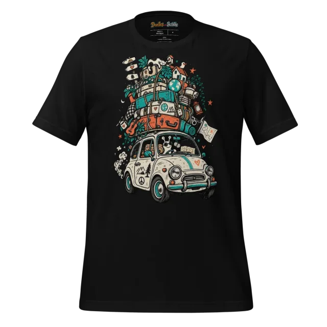 Vintage Auto T Shirt Classic Contours alternate view
