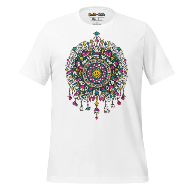 Psychedelic Mandala T Shirt Kaleidoscope Artwork