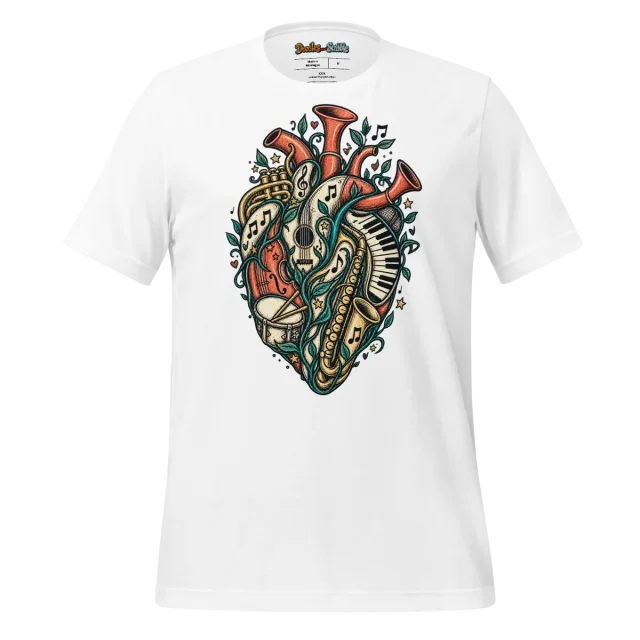 Visceral Vibrations T Shirt Symphony of Life Doodle