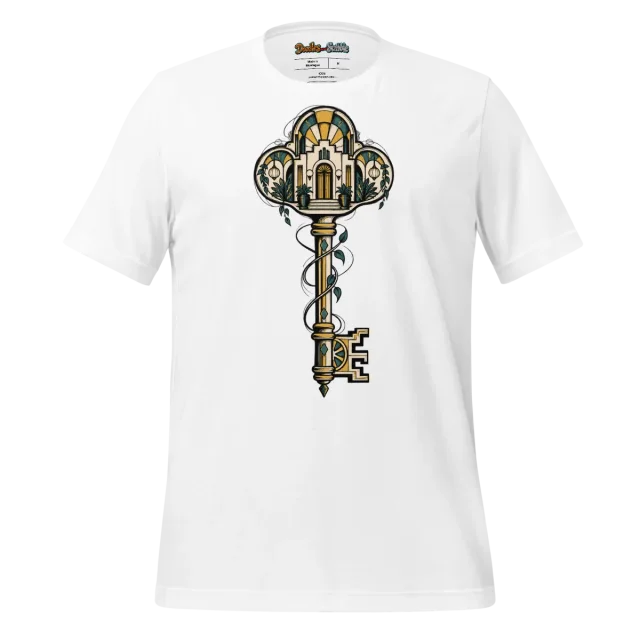 Geometric Sanctuary T Shirt Art Deco Abode