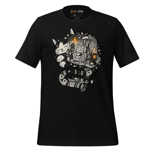Cozy Interiors T Shirt Sketches of Solitude alternate view