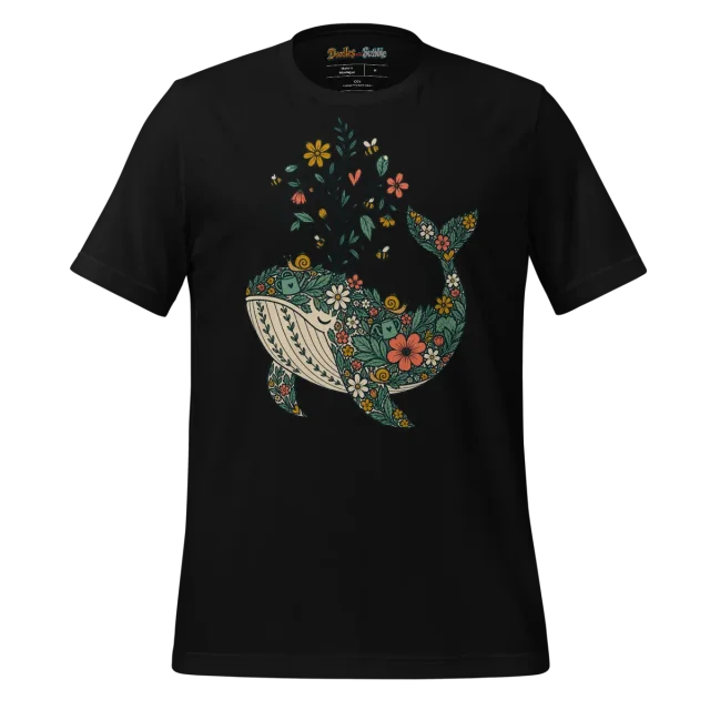 Botanical Bliss T Shirt Whispers of Nature alternate view