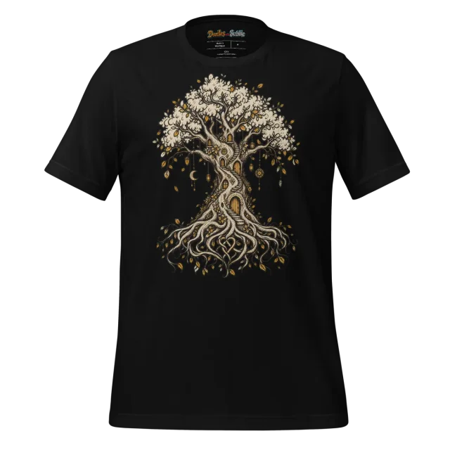 Ancestral Tree T Shirt Mythic Roots Doodle alternate view