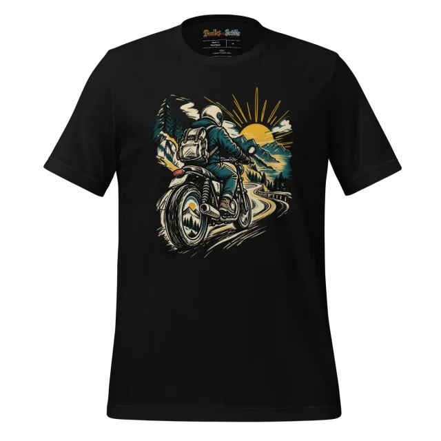 Dawn Patrol Motorcycle T Shirt for Early Riders alternate view