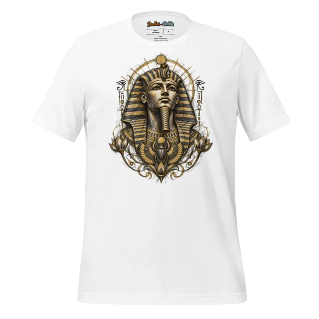 Pharaoh's Glyph T Shirt Eternal Egypt Scribble