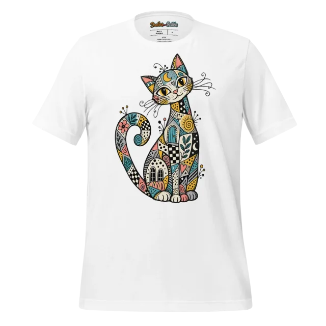 Abstract Mosaic Doodle T Shirt Madness Artistry