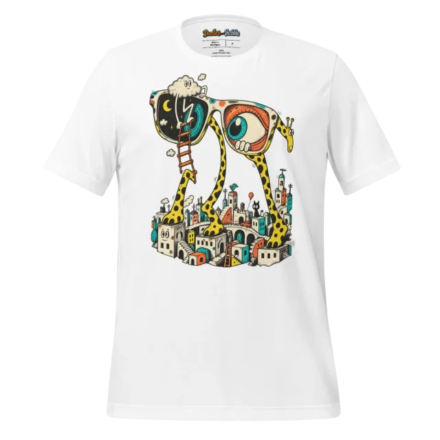 Sunglasses T Shirt Simple Summer Doodle