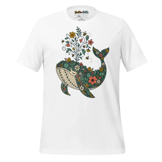 Botanical Bliss T Shirt Whispers of Nature