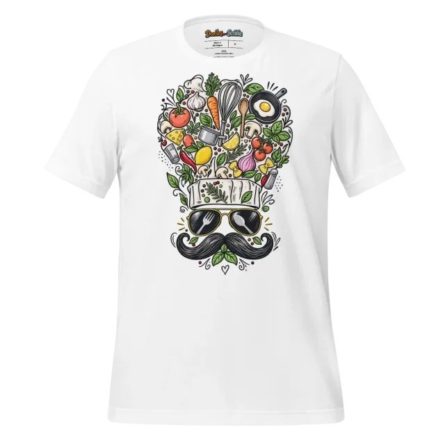 Master Chef T Shirt Soulful Scribbles Doodle