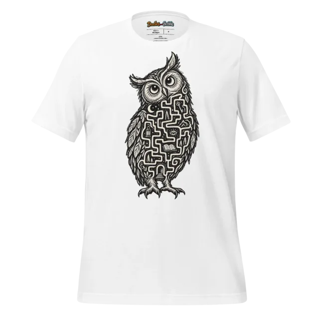 Labyrinth T Shirt Mystical Maze Doodle