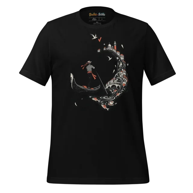 Gondolier T Shirt Serene Venetian Ripples alternate view