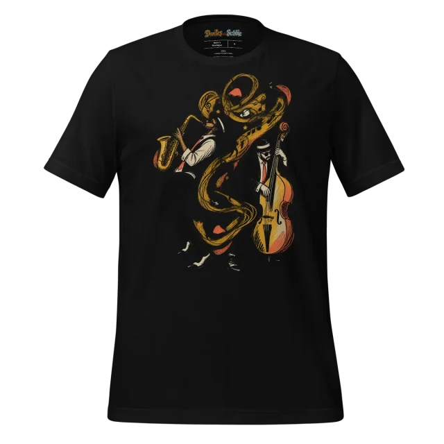 Jazz Echoes T Shirt Rhythmic Expressions alternate view