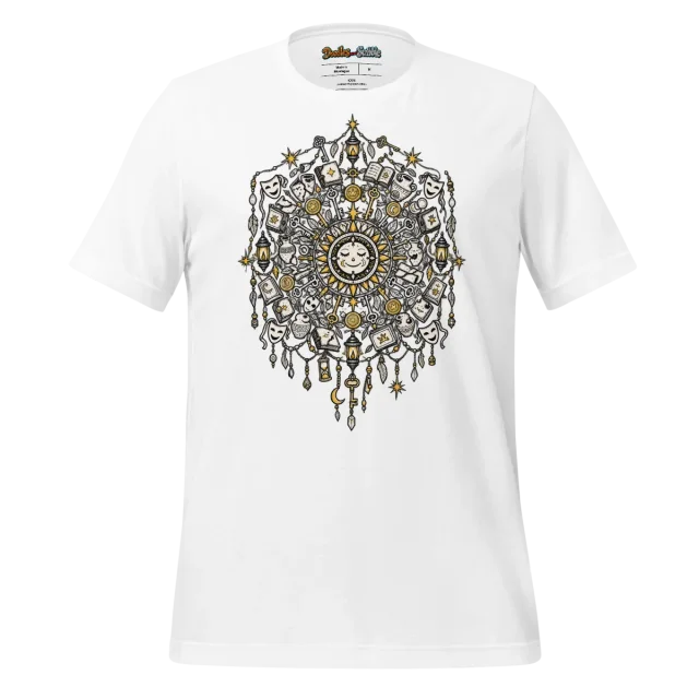 Ancient Mandala T Shirt Timeless Intricacy Doodle