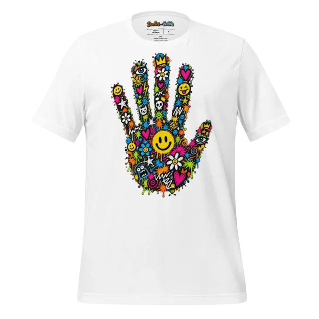 Radiant Spectrum T Shirt Splash of Colour