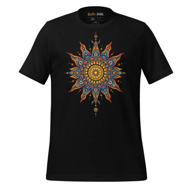 Psychedelic Mandala T Shirt Radiant Harmony alternate view