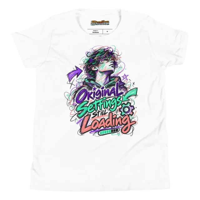 Original Settings Still Loading Youth T Shirt