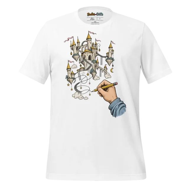 Castle Builder T Shirt Enigmatic Soulful Scribbles