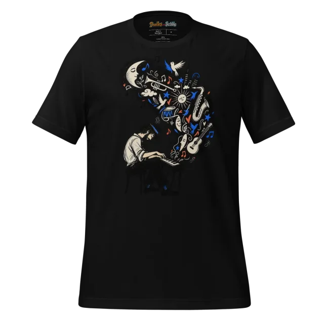 Melodic Harmony T Shirt Rhythmic Soul Art alternate view