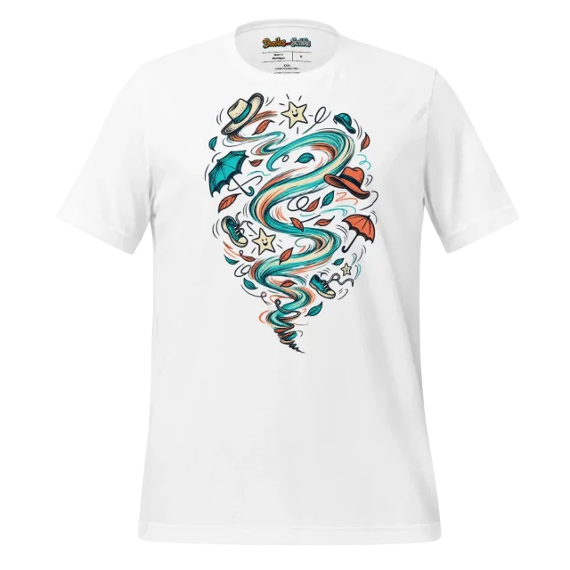 Whirlwind T Shirt Spirited Gust Doodle