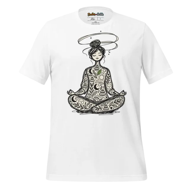 Zen Doodles T Shirt Meditative Contours
