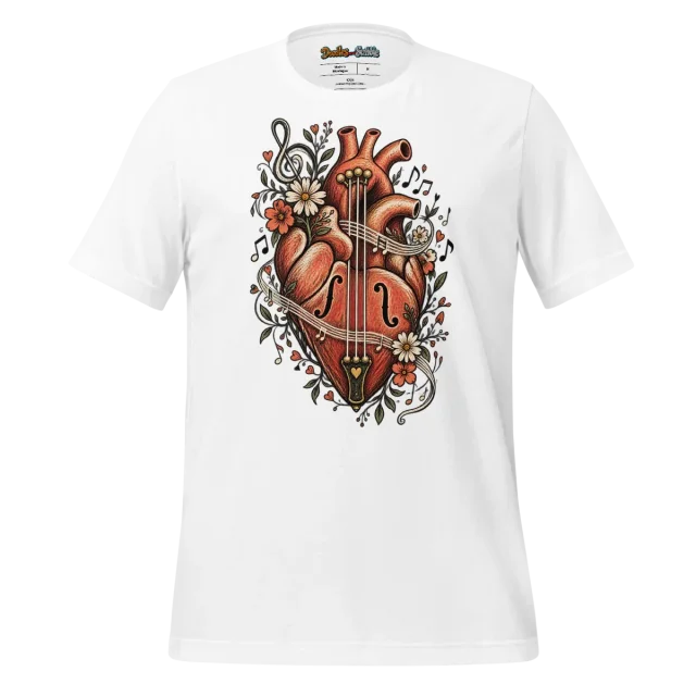 Heartstrings Melody T Shirt Serenading Chambers Doodle