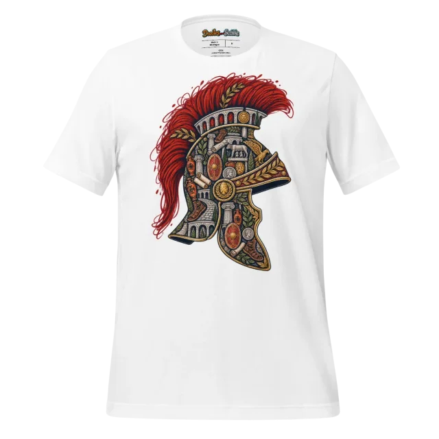 Roman Centurion T Shirt Ancient Warrior Doodle