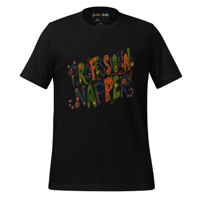 Adorable Cat Doodle T Shirt alternate view