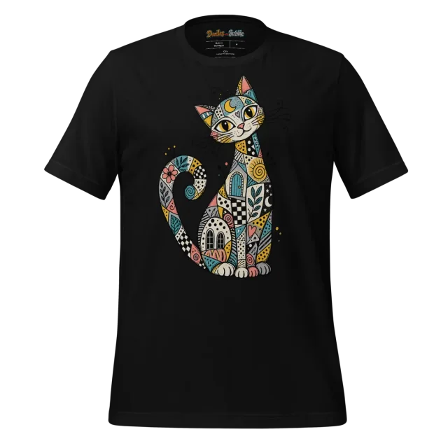 Abstract Mosaic Doodle T Shirt Madness Artistry alternate view