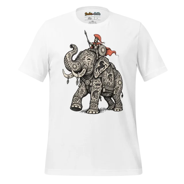 Spartan Warrior T Shirt Triumph on Tusks