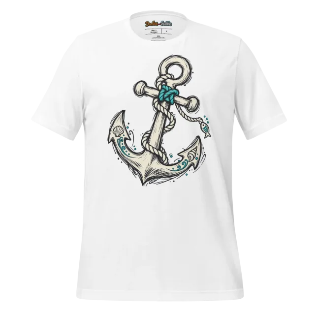 Anchor Doodle T Shirt Mariner's Emblem