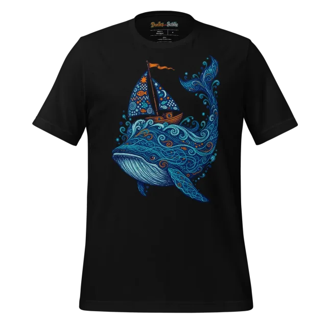 Nautical Boat Doodle T Shirt alternate view