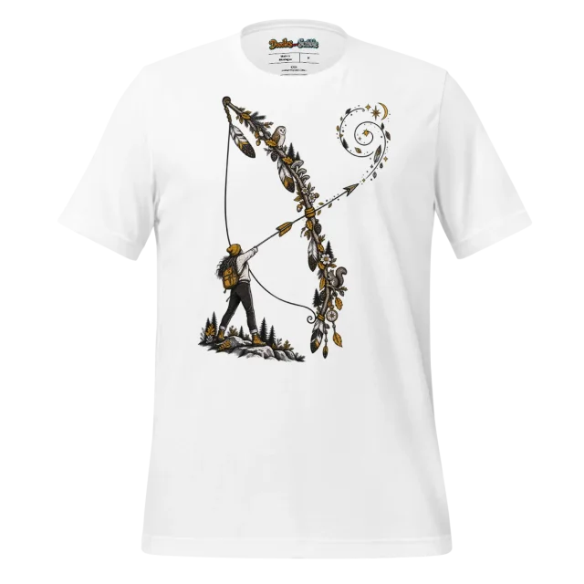 Archer Aim T Shirt Soulful Scribbles Design