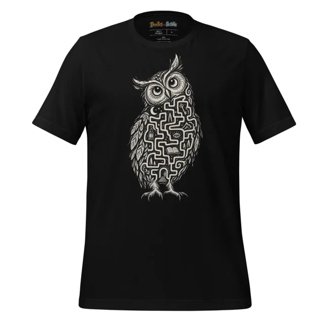 Labyrinth T Shirt Mystical Maze Doodle alternate view