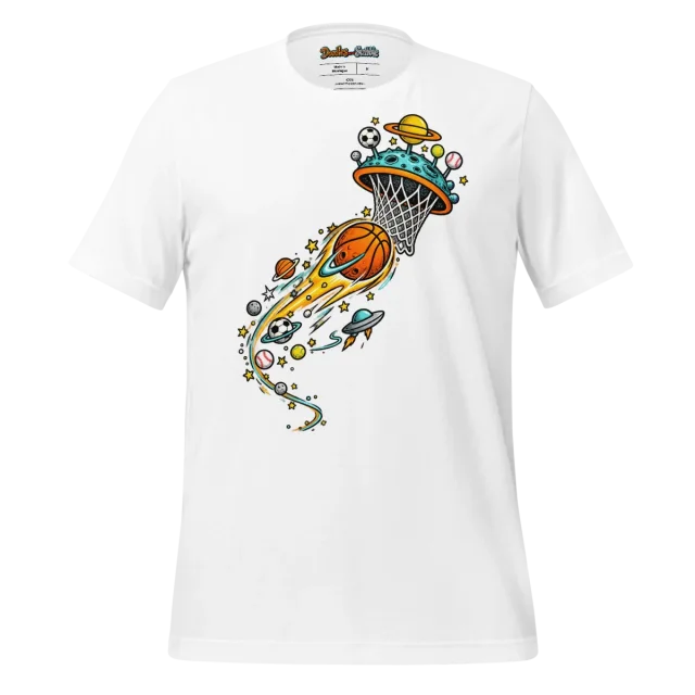 Cosmic Sports Doodle T Shirt Galactic Fusion