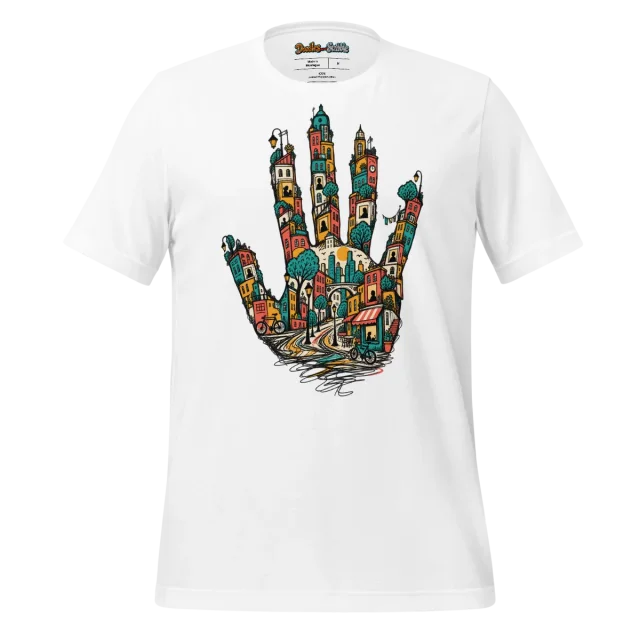 Cityscape Vibrance T Shirt Urban Energy
