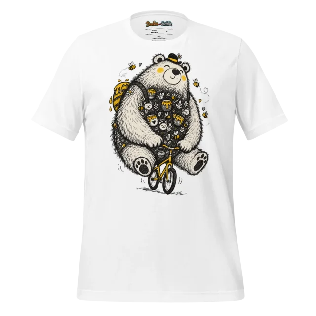 Zentangle Bear T Shirt Bear of the Forest