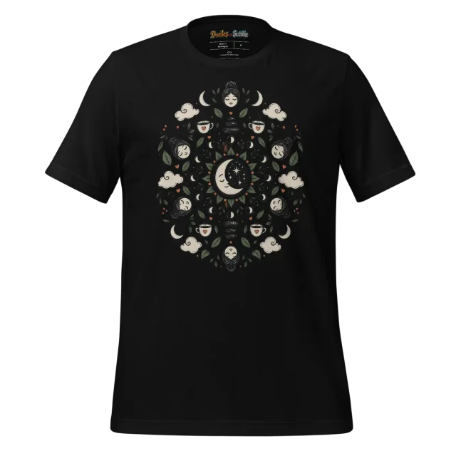 Mandala Tranquillity T Shirt Zen Harmony Design alternate view