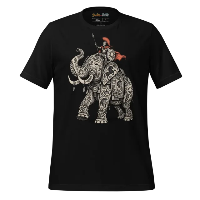 Spartan Warrior T Shirt Triumph on Tusks alternate view