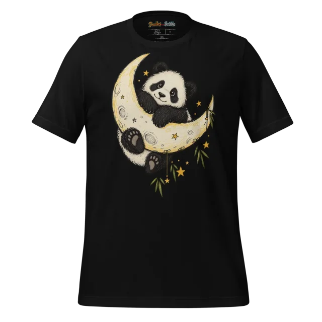 Panda Cub Sketch T Shirt Gentle Giant Design alternate view