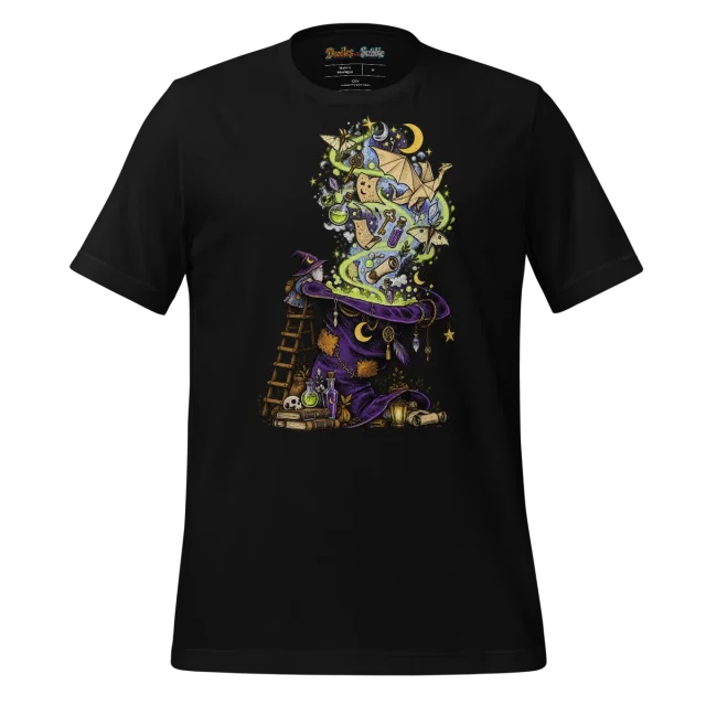 Wizard Spell T Shirt Legendary Warriors Doodle alternate view