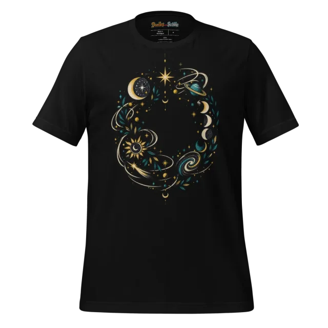 Cosmic Mandala T Shirt Starry Mandala Fusion alternate view