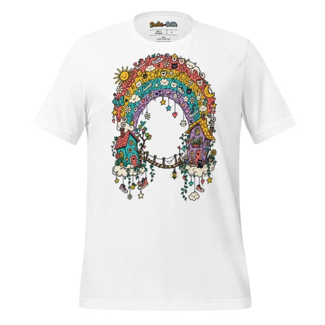 Radiant Arc T Shirt Doodle Delight