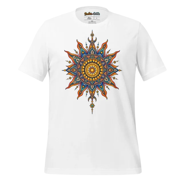 Psychedelic Mandala T Shirt Radiant Harmony