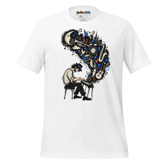 Melodic Harmony T Shirt Rhythmic Soul Art