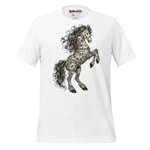 Zentangle Horse T Shirt Savannah Grace
